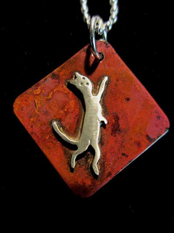 Simply Jasper the Cat Necklace