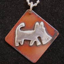 Simply Scrappy Dog Necklace