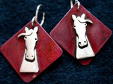 Smokey the Horse Earrings
