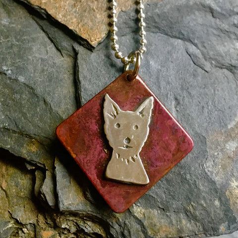 Simply Frankie Dog Necklace