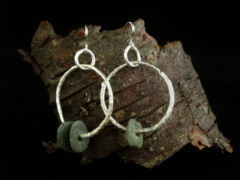 Sticks & Stones Hoop Earrings