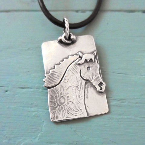 Get Snorty! Horse Necklace