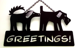 Greetings Porch Sign, Mixed RETIRING THIS DESIGN, LOW STOCK ON HAND