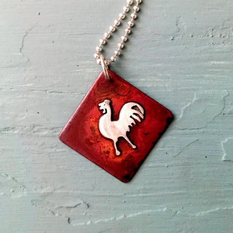 Simply Henny Penny Chicken Necklace