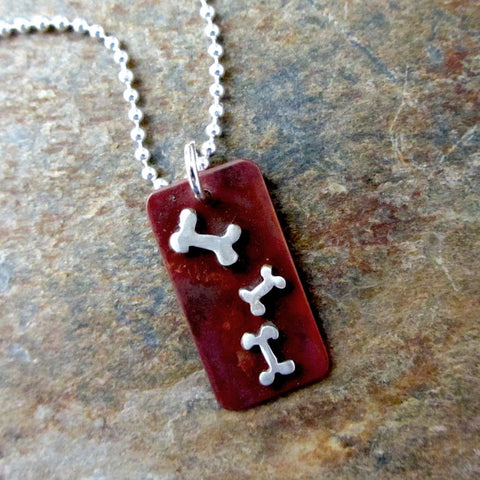 Simply Bones! Dog Necklace