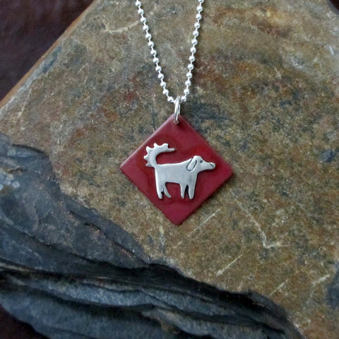 Simply Wilson Dog Necklace